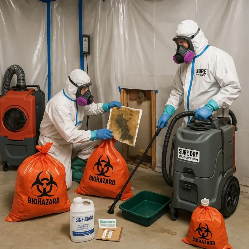 Contaminated Water Handling Protocols process in Augusta County, VA