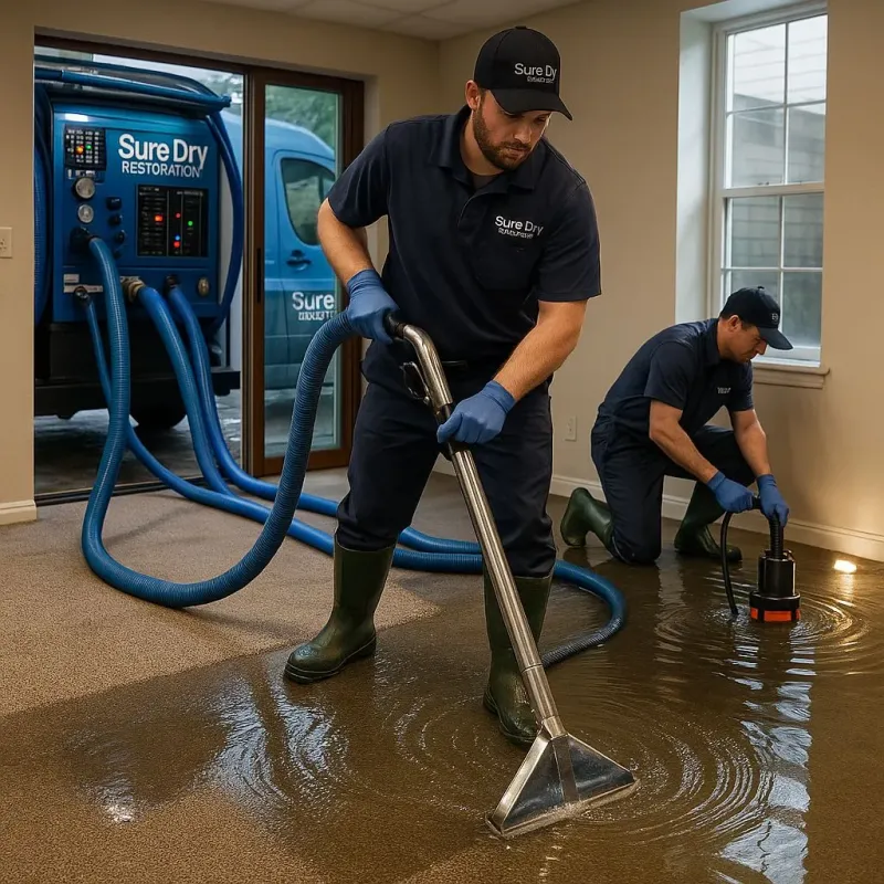 Water Extraction and Removal process in Augusta County, VA